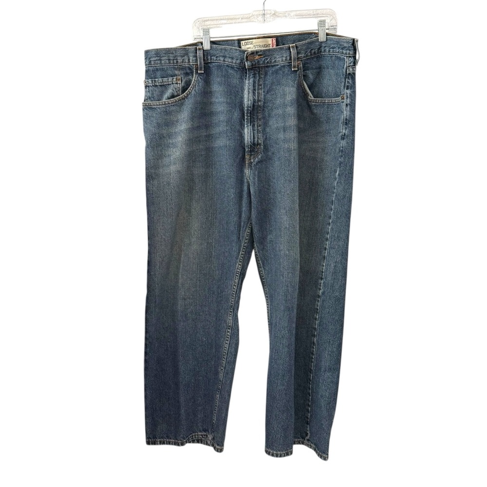 Levi’s 42x32 559 Relaxed Straight Medium Wash Jeans 100% Cotton Classic Fit